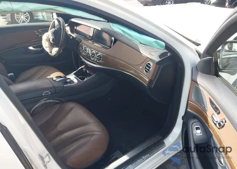 2016 Mercedes-Benz S 550 z USA, uszkodzony, nr VIN WDDUG8CB6GA236168